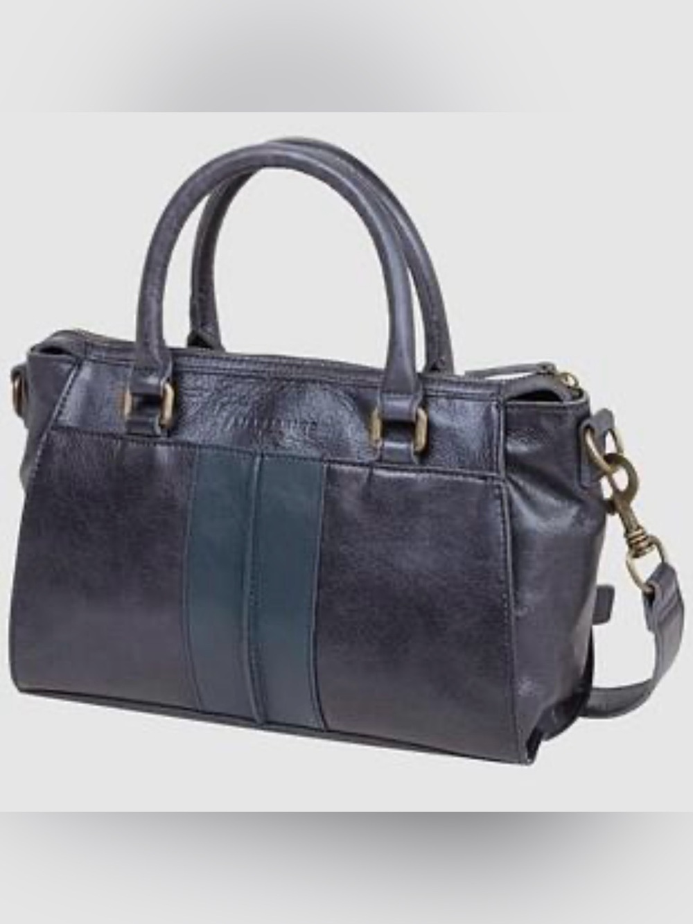 LIEBESKIND Berlin Blue Leather Molly Bag Like New